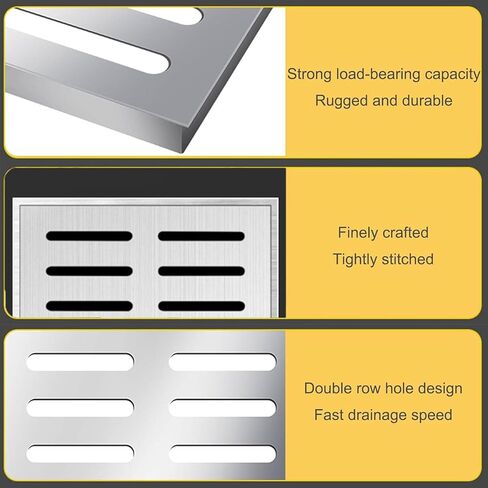 Outdoor Stainless Steel Drain Grates for Floor and Sewer Systems - Durable, Rust-Resistant, Heavy-Duty Grates for Efficient Water Drainage and Enhanced Yard Aesthetics in Kuwait