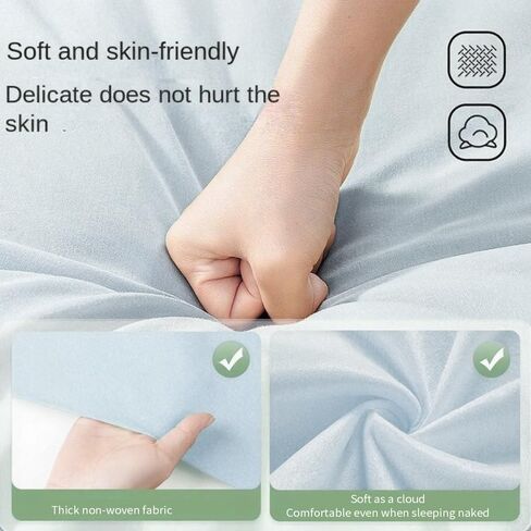 10PCS Disposable Pillow Covers Case Disposable Pillow Case Covers Pillowcases Breathable Bedding Portable Pillowcase Single-Use for Medical Hospital, Take a Train, Camping Travel & Hotel 16*27" Blue in Saudi Arabia