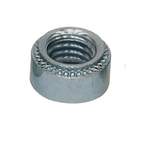 Self Clinching Nuts M2 S-M2-1 1mm S-M2-2 2mm Zinc Plated Carbon Steel Slab Pressure Riveting Rivnut Spare Part Self-Clinching Nut(S-M2-1) in Saudi Arabia