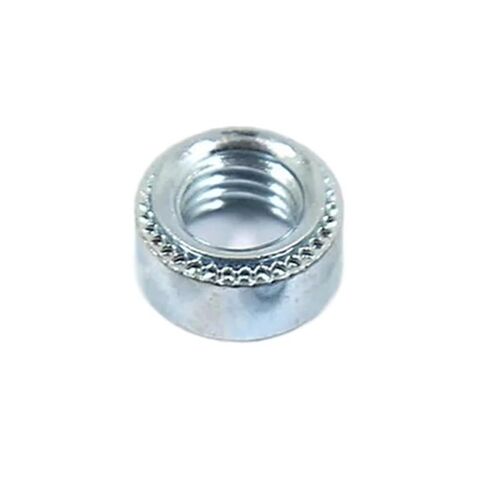 Self Clinching Nuts 50pcs Self-Clinching Galvanized Swage Riveter Threaded Inserts sert Round Screw Cap(M4-2) in Saudi Arabia