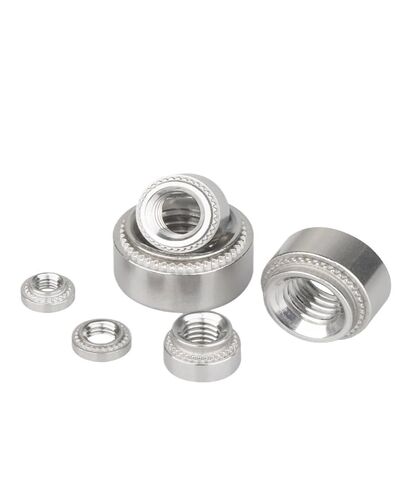 Self Clinching Nuts 304 Stainless Steel Self-clinching Nut Rivnut Slab 0.8-3.2mm(M5-3 Slab 2.3mm20pcs) in Saudi Arabia