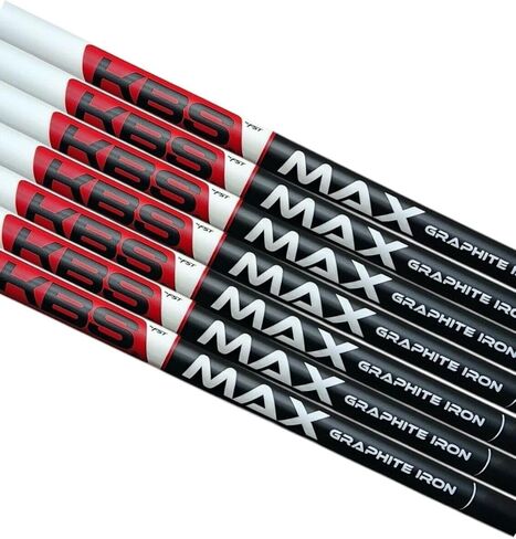 KBS Max Graphite Iron Shafts .370 Tip Uncut 41" Choose Weight Flex in Saudi Arabia