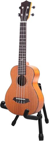 Portable Ukulele Stand Foldable Travel Mini Guitar Stand with Carry Case for Soprano Concert Tenor Baritone Ukuleles in Saudi Arabia