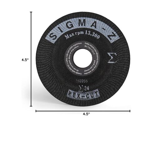 عجلة طحن سيجما Z 4-1/2 × 1/4 × 7/8 24 حبيبة (3 قطع) in Kuwait