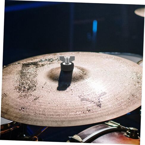 2Pcs Cymbal Stacker Support with Boom Arm Holder Efficient Mounting Tools for Drum Set Optimizes Space Securely Holds Cymbals Durable Design for Musicians in Saudi Arabia