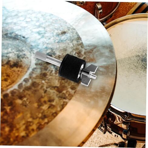 2Pcs Cymbal Stacker Support with Boom Arm Holder Efficient Mounting Tools for Drum Set Optimizes Space Securely Holds Cymbals Durable Design for Musicians in Saudi Arabia