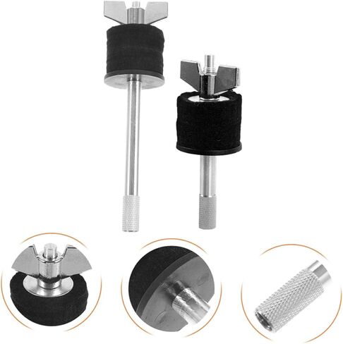 2Pcs Cymbal Stacker Support with Boom Arm Holder Efficient Mounting Tools for Drum Set Optimizes Space Securely Holds Cymbals Durable Design for Musicians in Saudi Arabia