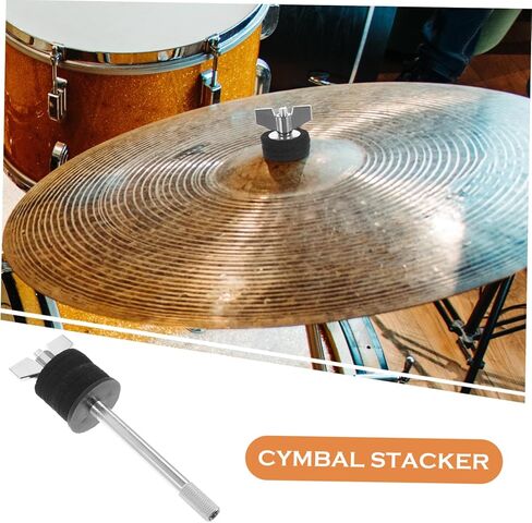 BESPORTBLE Cymbal Stacker Holder Cymbal Boom Arm Attachment for Drum Kits Durable Felt Materials Easy Installation Versatile Design for Percussion Enthusiasts in Saudi Arabia