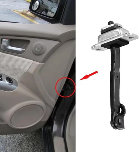 Car Door Hinge Check Strap, Door Check Strap Stopper, for Kia, for Sportage 2005-2010 Door Check Strap Stopper Limit Rod Hinge 794901F000 794801F000 Rear Left Right Car Door Check Arm in Saudi Arabia