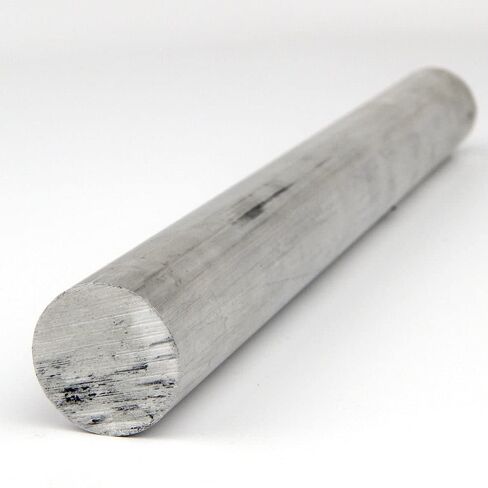 7075 Aluminum Round Bar, Unpolished (Mill) Finish, T651 Temper, AMS-QQA 225/9, ASTM B211, 0.25" Diameter, 36" Length, OnlineMetals in Saudi Arabia