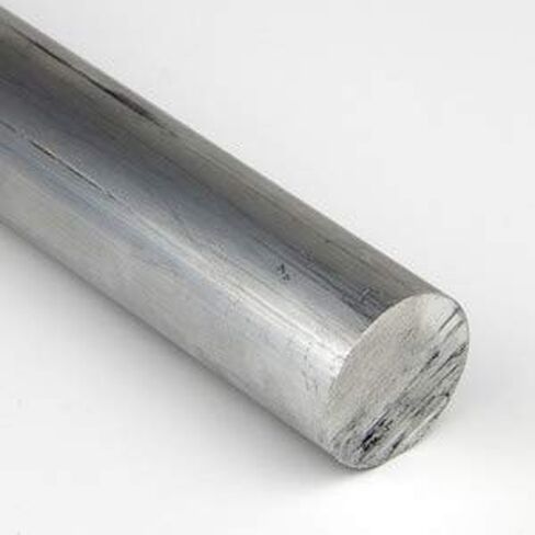 7075 Aluminum Round Bar, Unpolished (Mill) Finish, T651 Temper, AMS-QQA 225/9, ASTM B211, 0.25" Diameter, 36" Length, OnlineMetals in Saudi Arabia