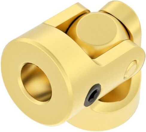 Universal Joints Mini Coupling Brass Universal Joint 3mmx3mm Diameter 7mm Length 13mm Model Ship Coupler Gimbal for connecting model cars, model ships, robots, et in Kuwait