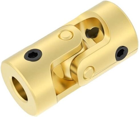 Universal Joints Mini Coupling Brass Universal Joint 3mmx3mm Diameter 7mm Length 13mm Model Ship Coupler Gimbal for connecting model cars, model ships, robots, et in Kuwait