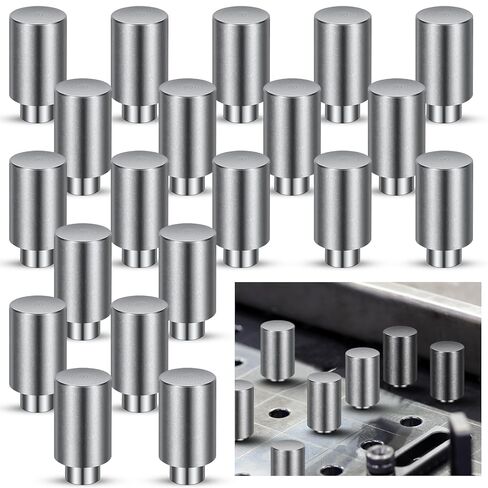 Hicarer 10 Pcs 5/8" x 1" x 1.5" Welding Table Fixture Pins Stop Alignment Square Quick Setup Fixturing Kit Welding Table Accessories in Saudi Arabia