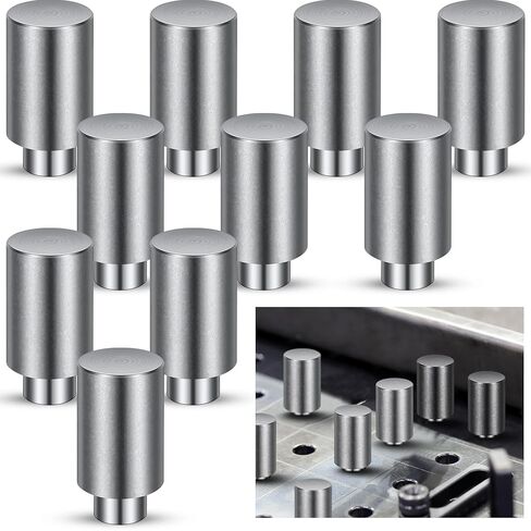 Hicarer 10 Pcs 5/8" x 1" x 1.5" Welding Table Fixture Pins Stop Alignment Square Quick Setup Fixturing Kit Welding Table Accessories in Saudi Arabia
