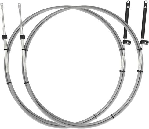 14FT Boat Throttle and Shift Cables,GEN I Remote Control Cable For Mercury Outboard 2pcs/set in Saudi Arabia