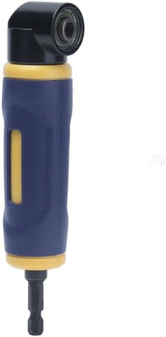 Right Angle Drill Adapter 1/4in Hex Shank - 90 Degree Drill Attachment Corner Device with Magnetic Holder,Chrome Vanadium Steel Construction in Saudi Arabia