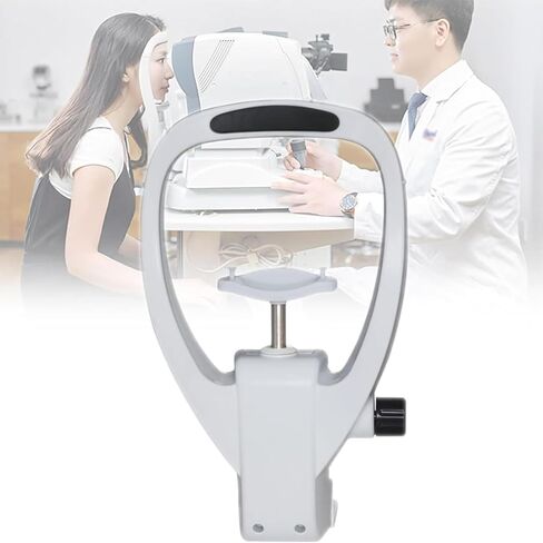 Optometry Lifting Chin Bracket with Adjustable Forehead Support 40MM Lifting Distance and Adjust Forehead Rest Height for Auto Refractometer and Ophthalmic Equipment in Saudi Arabia