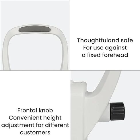 Optometry Lifting Chin Bracket with Adjustable Forehead Support 40MM Lifting Distance and Adjust Forehead Rest Height for Auto Refractometer and Ophthalmic Equipment in Saudi Arabia