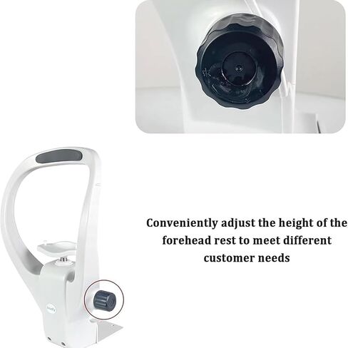 Optometry Lifting Chin Bracket with Adjustable Forehead Support 40MM Lifting Distance and Adjust Forehead Rest Height for Auto Refractometer and Ophthalmic Equipment in Saudi Arabia