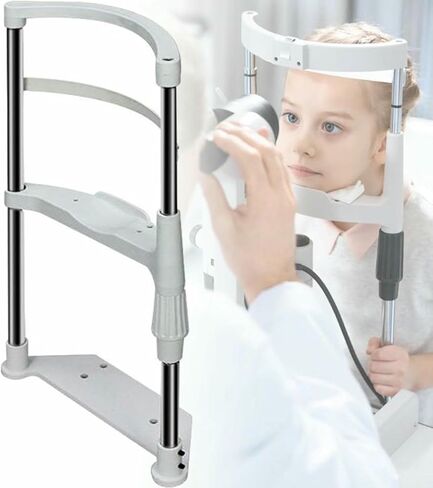 Lifting Forehead Support,Chin Rest Forehead Support Optometry Accessories,Height Adjustable,H Type Vision Training Forehead,Glasses Equipment for Auto Refract- in Kuwait