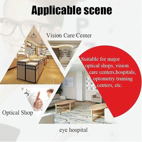 Lifting Forehead Support,Chin Rest Forehead Support Optometry Accessories,Height Adjustable,H Type Vision Training Forehead,Glasses Equipment for Auto Refract- in Kuwait