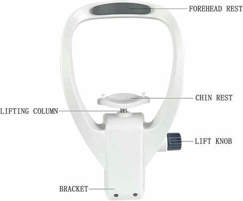 Chin Rest Adjustable Optical Ophthalmic Auto Refractometer Training Forehead Optometry Equipment Accessories- in Kuwait