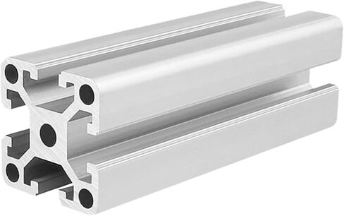 OB4040L Aluminum Extrusion Profile Length 100mm-500mm European Standard Anodized CNC 3D Printer Parts(200mm) in Saudi Arabia