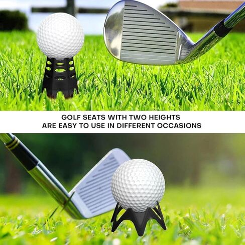 24PCS Plastic Golf Mat Tees for Home, Outdoor Indoor Golf Tees Simulator Training in Kuwait