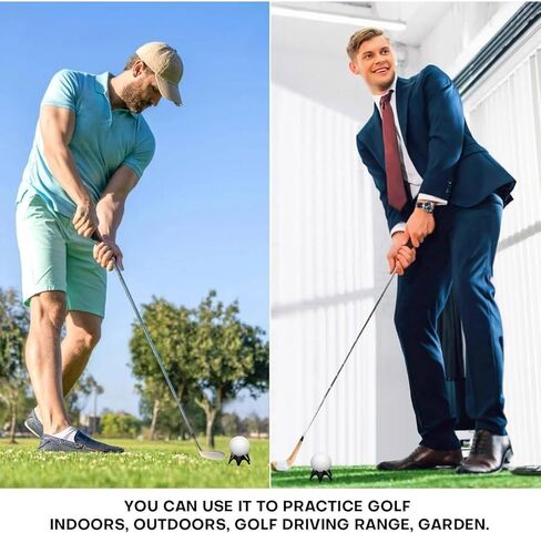 24PCS Plastic Golf Mat Tees for Home, Outdoor Indoor Golf Tees Simulator Training in Kuwait