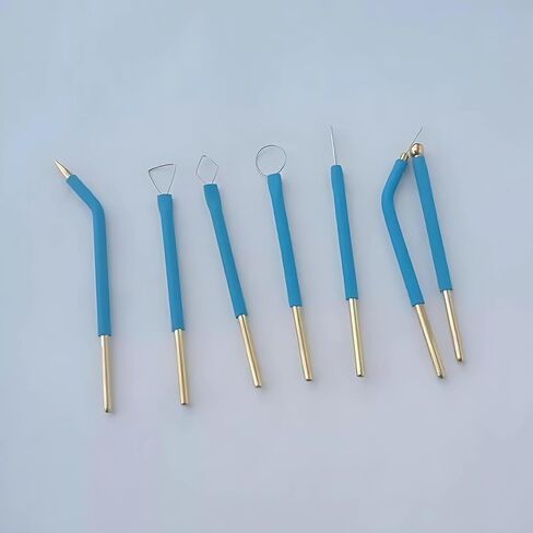 مجموعة أقطاب كهربائية من سلسلة Bonart Art-E1 مكونة من 7 قطع – أزرق (T1-T9) – نصائح قابلة لإعادة الاستخدام لتدريب الطلاب وممارستهم in Kuwait