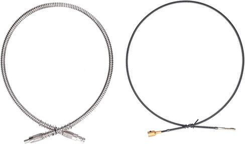 ZJchao Shaft Tool, Electric Hanging Mill Electric Shaft Flexible Stainless Steel Rubber Hose Extension Grinding Accessory in Saudi Arabia