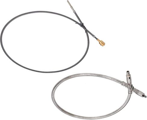 ZJchao Shaft Tool, Electric Hanging Mill Electric Shaft Flexible Stainless Steel Rubber Hose Extension Grinding Accessory in Saudi Arabia