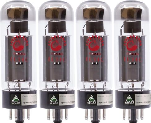 EL34C, Classic Series, Psvane Vacuum Tube, Apex Matched Quad in Saudi Arabia