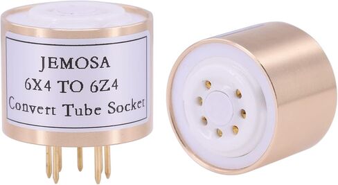 1PC Tube Socket EZ90 6063 6202 6X4 TO 6Z4 DIY Audio Vacuum Tube Amplifier Convert Socket Adapter in Saudi Arabia