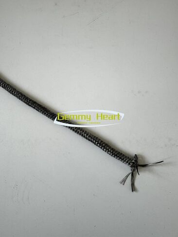 Gemmy Heart Graphite Impregnated Fiberglass Rope Seal Gasket Replacement for Wood Stoves 18mm 3meter Black (18mm 3meter Black) in Kuwait