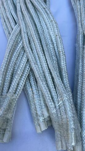 Gemmy Heart Graphite Impregnated Fiberglass Rope Seal Gasket Replacement for Wood Stoves 14mm 1meter White (14mm 1meter White) in Kuwait