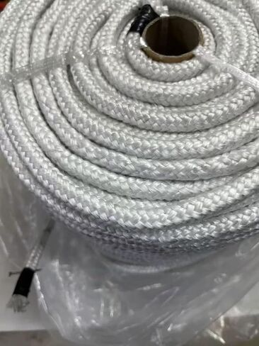 Gemmy Heart Graphite Impregnated Fiberglass Rope Seal Gasket Replacement for Wood Stoves 14mm 1meter White (14mm 1meter White) in Kuwait