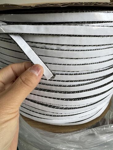 Gemmy Heart Stove Gasket Tape, Self Adhesive Flat Gasket for Woodstoves and Fireplaces 10 * 3 1meter Black (10 * 3 1meter Black) in Kuwait