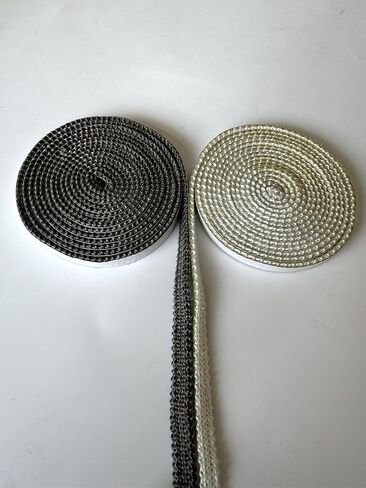 Gemmy Heart Stove Gasket Tape, Self Adhesive Flat Gasket for Woodstoves and Fireplaces 10 * 3 1meter Black (10 * 3 1meter Black) in Kuwait