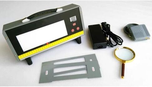 LED Industrial Radiographic Film Viewer X-ray Film Viewer NDT Radiographic Film Viewer Viewing Lamp with Highest Luminance 225000cd/m²(700000Lux) Foot Pedal Design in Saudi Arabia