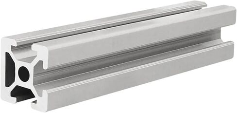 1 Piece 2020N1 Single Side Groove Aluminum Profile Length 100-800 mm 2020 European Standard Linear Guide(700mm) in Saudi Arabia