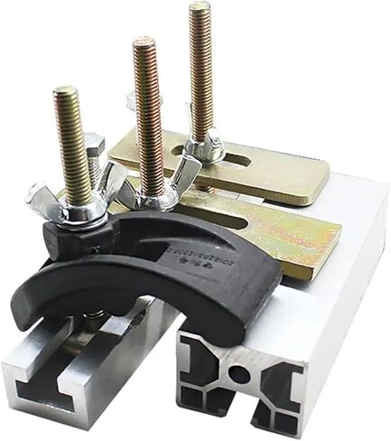 1pcs M8 T Slot clamp Bow clamp Nylon clamp Pressure Plate clamp Aluminum Workbench Accessories Set in Saudi Arabia