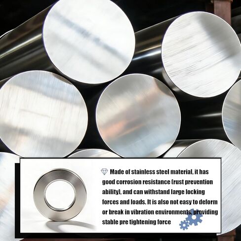 100 قطعة من الحلقات المسطحة لمسمار M8 (معرف 1/4 بوصة × 1 بوصة OD × 0.078 بوصة سمك)، 304 من الفولاذ المقاوم للصدأ، مجموعة غسالات مترية، غسالات حاجز M8 لمجموعة متنوعة من أجهزة البراغي، داخلي وخارجي، للاستخدام الصناعي in Kuwait