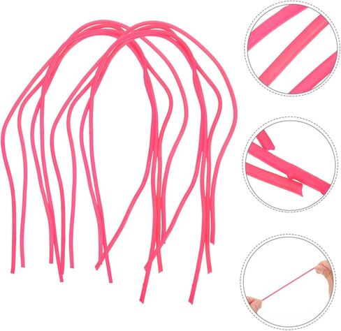 8pcs Yangqin Rubber Tube Replacement Kit Durable High Elasticity Repair Parts for Dulcimer Yangqin Instruments Versatile Design for Optimal Sound Quality in Kuwait