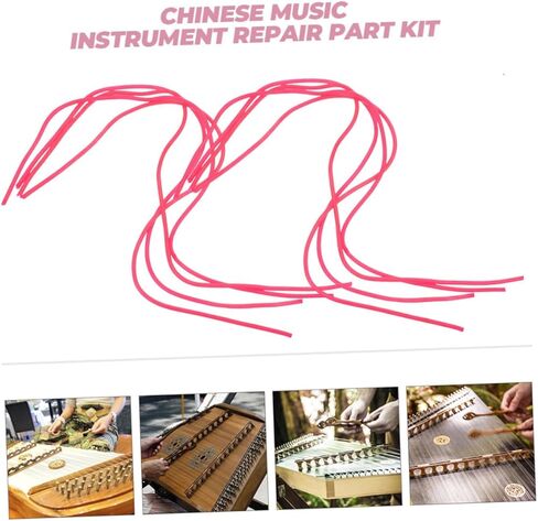 مجموعة استبدال الأنبوب المطاطي 8 قطع من Yangqin، مرونة عالية، تصميم مرن متين لمختلف أدوات السنطور، أجزاء الإصلاح الأساسية للاعبي Yangqin in Saudi Arabia