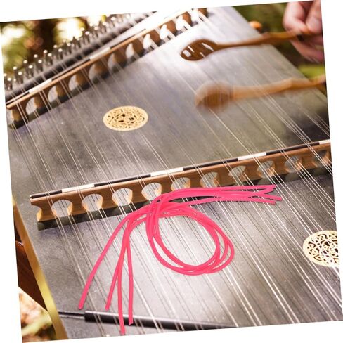 SUPVOX 8pcs Yangqin Rubber Tube Replacement Set Durable Accessories for Yangqin and Dulcimer Instruments for Optimal Performance Chinese Music in Saudi Arabia