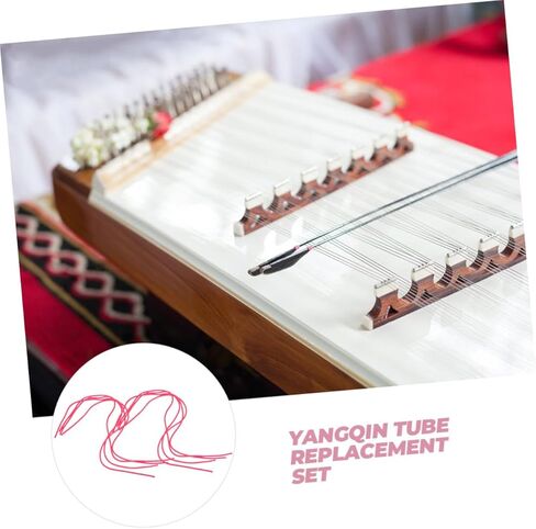 SUPVOX 8pcs Yangqin Rubber Tube Replacement Set Durable Accessories for Yangqin and Dulcimer Instruments for Optimal Performance Chinese Music in Saudi Arabia