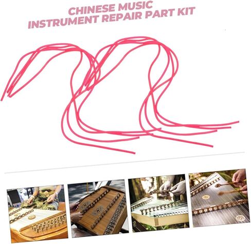 SUPVOX 8pcs Yangqin Rubber Tube Replacement Set Durable Accessories for Yangqin and Dulcimer Instruments for Optimal Performance Chinese Music in Saudi Arabia
