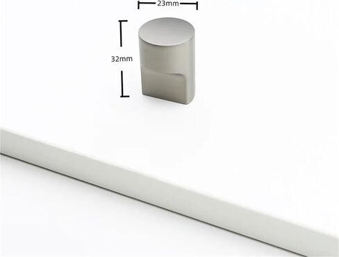 Solid Cabine Zinc Alloy Furniture Handles Drawer Kitchen Door Hardware 1Pcs(RZ007-Brushed-Silver) in Saudi Arabia